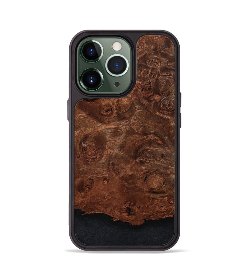iPhone 13 Pro Wood Phone Case - Amy (Wood Burl, 801099)