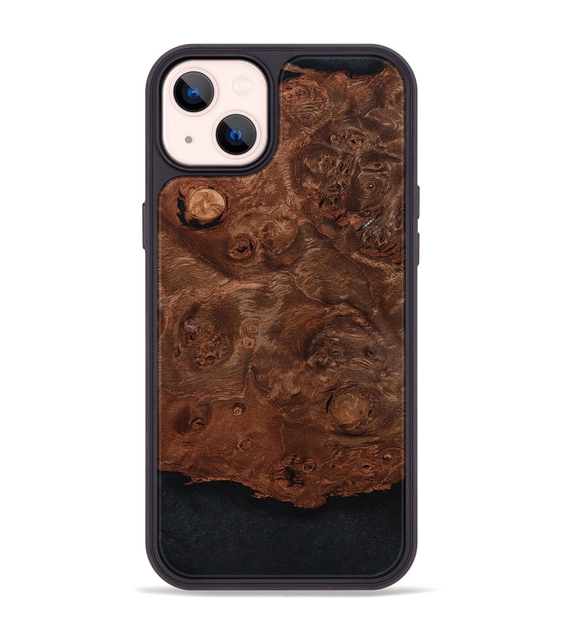 iPhone 14 Plus Wood Phone Case - Amy (Wood Burl, 801099)