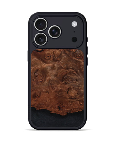 iPhone 17 Pro Wood Phone Case - Amy (Wood Burl, 801099)