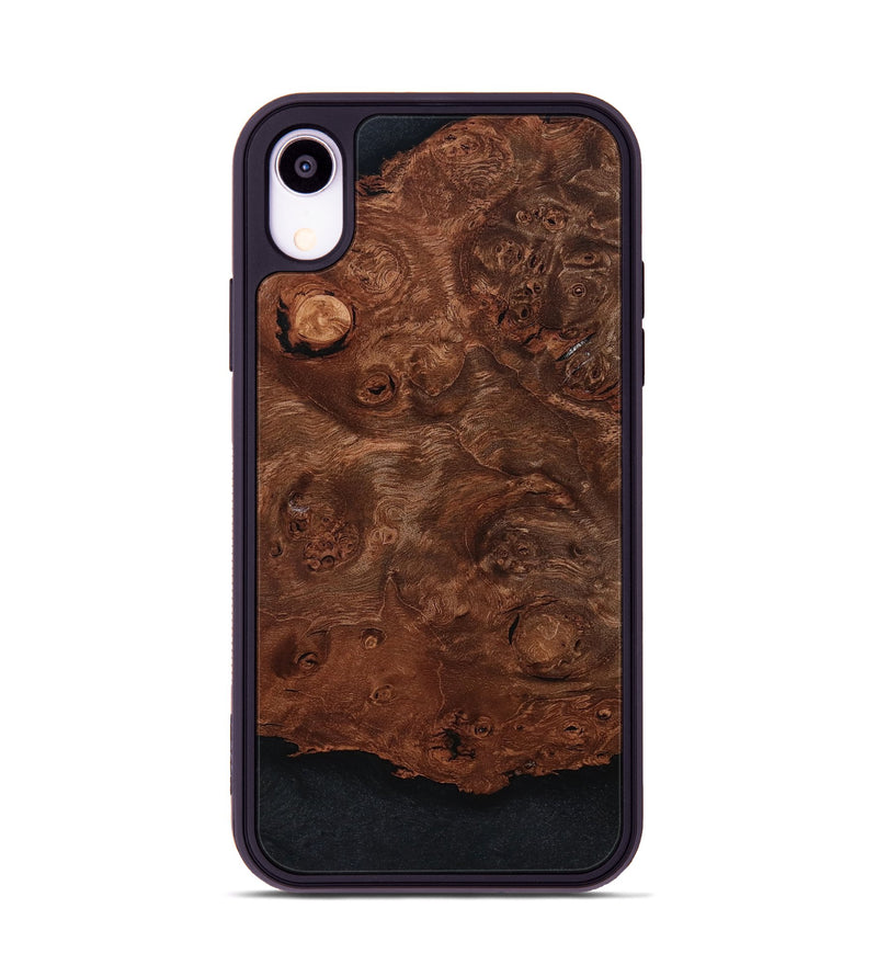 iPhone Xr Wood Phone Case - Amy (Wood Burl, 801099)