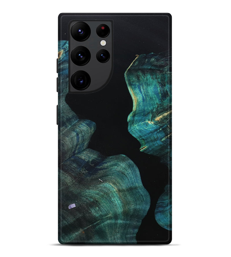 Galaxy S22 Ultra Wood Live Edge Phone Case - Kehlani (Wood Burl, 801104)