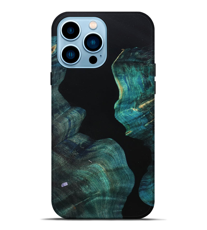 iPhone 14 Pro Max Wood Live Edge Phone Case - Kehlani (Wood Burl, 801104)