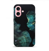 iPhone 16 Wood Live Edge Phone Case - Kehlani (Wood Burl, 801104)