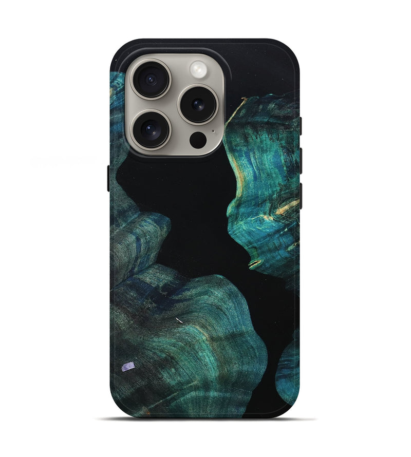 iPhone 16 Pro Wood Live Edge Phone Case - Kehlani (Wood Burl, 801104)