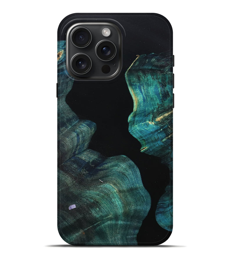 iPhone 16 Pro Max Wood Live Edge Phone Case - Kehlani (Wood Burl, 801104)