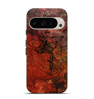 Pixel 10 Wood Live Edge Phone Case - Santana (Red, 801110)