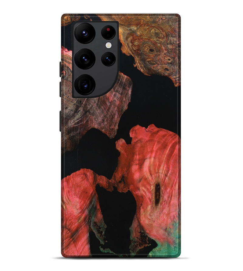 Galaxy S22 Ultra Wood Live Edge Phone Case - Garret (Wood Burl, 801112)