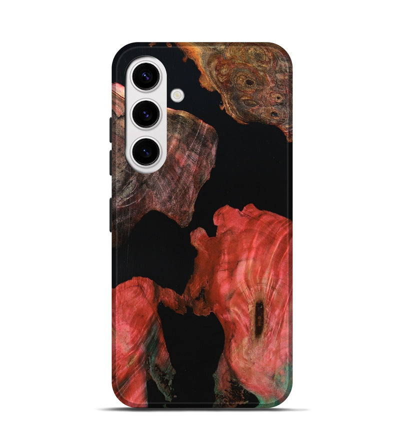 Galaxy S25 Wood Live Edge Phone Case - Garret (Wood Burl, 801112)