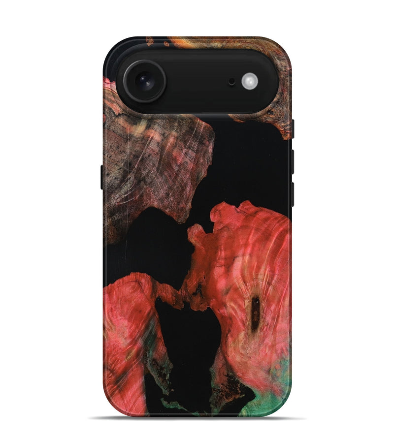 iPhone 17 Air Wood Live Edge Phone Case - Garret (Wood Burl, 801112)