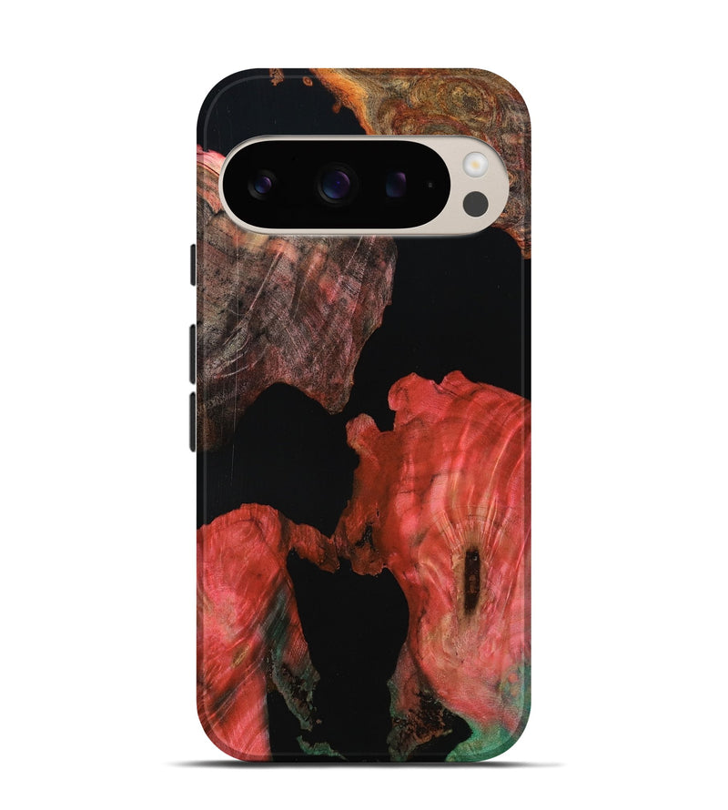 Pixel 9 Wood Live Edge Phone Case - Garret (Wood Burl, 801112)