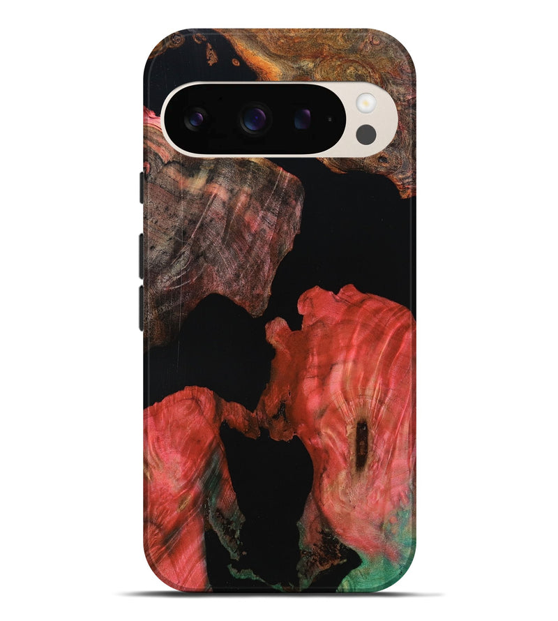 Pixel 9 Pro XL Wood Live Edge Phone Case - Garret (Wood Burl, 801112)