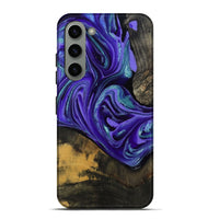Galaxy S23 Plus Wood Live Edge Phone Case - Carlos (Purple, 801116)