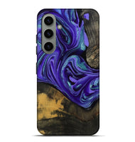 Galaxy S24 Plus Wood Live Edge Phone Case - Carlos (Purple, 801116)