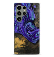 Galaxy S24 Ultra Wood Live Edge Phone Case - Carlos (Purple, 801116)