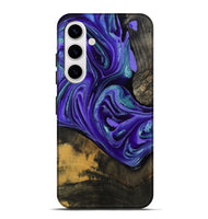 Galaxy S25 Plus Wood Live Edge Phone Case - Carlos (Purple, 801116)