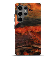 Galaxy S25 Ultra Wood Live Edge Phone Case - Shyann (Red, 801120)