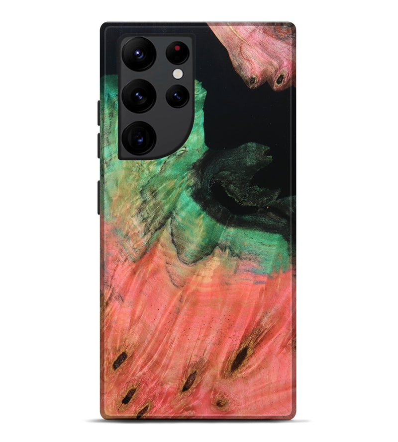 Galaxy S22 Ultra Wood Live Edge Phone Case - Harriet (Double Dyed, 801122)