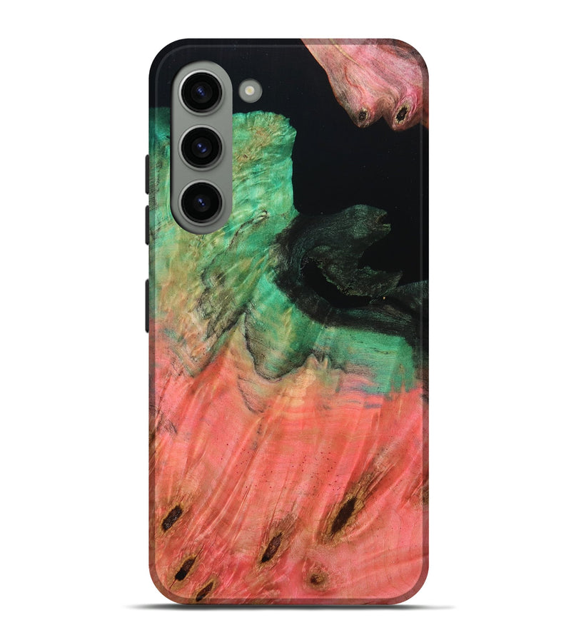Galaxy S23 Plus Wood Live Edge Phone Case - Harriet (Double Dyed, 801122)