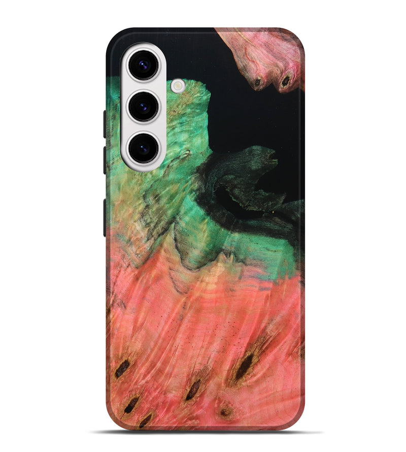 Galaxy S25 Plus Wood Live Edge Phone Case - Harriet (Double Dyed, 801122)