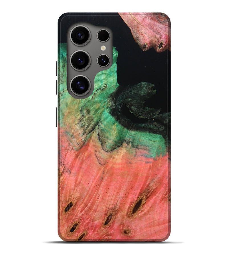 Galaxy S25 Ultra Wood Live Edge Phone Case - Harriet (Double Dyed, 801122)
