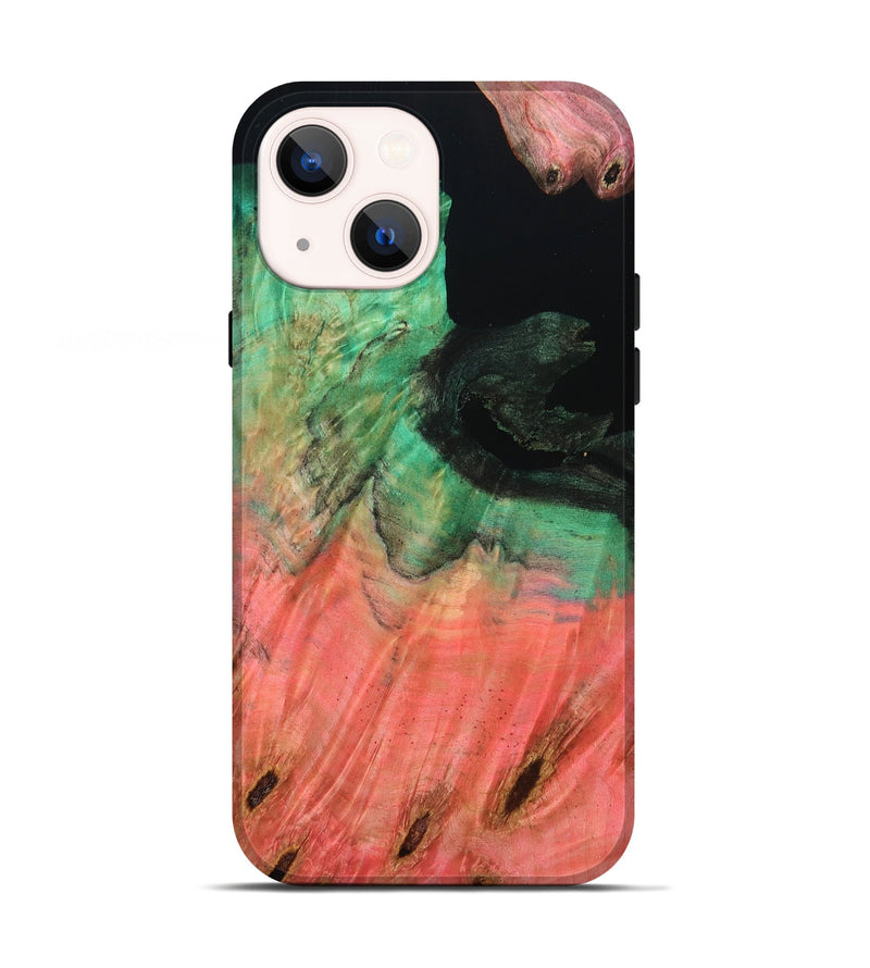 iPhone 13 Wood Live Edge Phone Case - Harriet (Double Dyed, 801122)