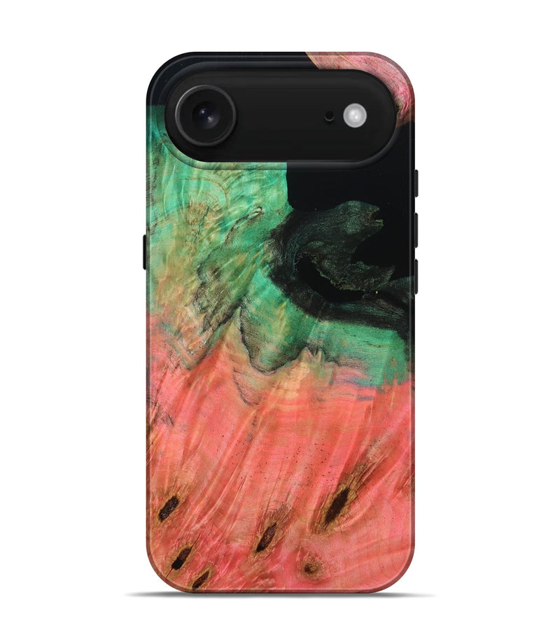 iPhone 17 Air Wood Live Edge Phone Case - Harriet (Double Dyed, 801122)
