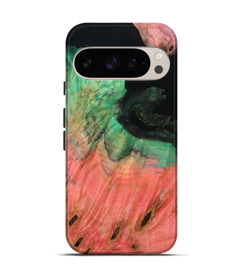 Pixel 10 Pro Wood Live Edge Phone Case - Harriet (Double Dyed, 801122)