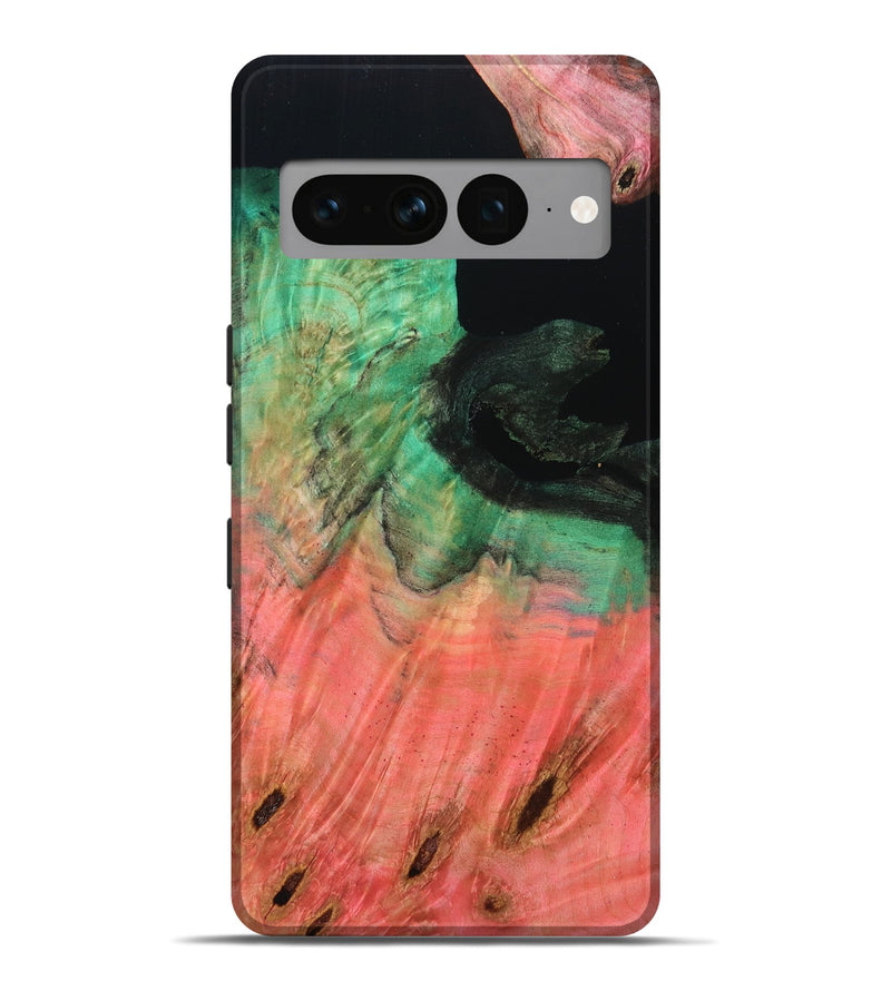 Pixel 7 Pro Wood Live Edge Phone Case - Harriet (Double Dyed, 801122)