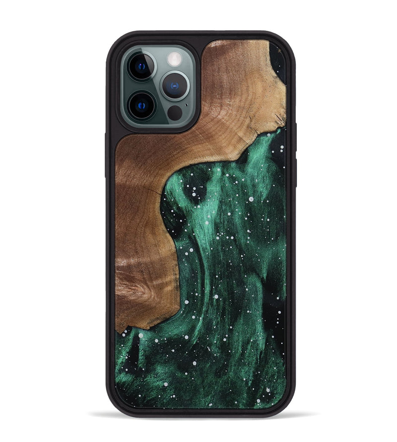 iPhone 12 Pro Max Wood Phone Case - Myrtice (Cosmos, 801124)