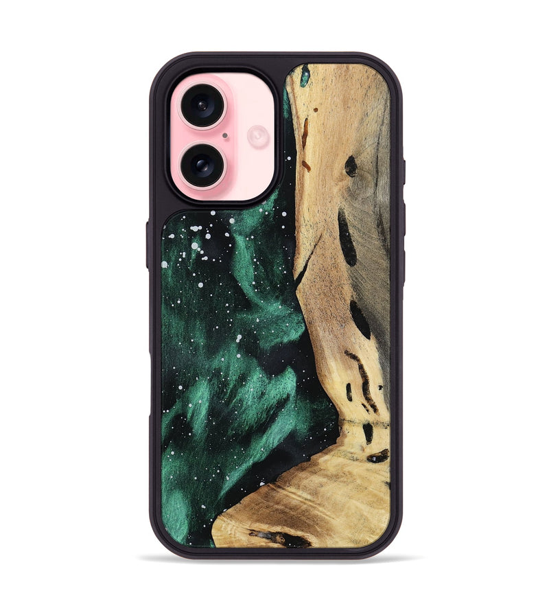 iPhone 16 Wood Phone Case - General (Cosmos, 801125)