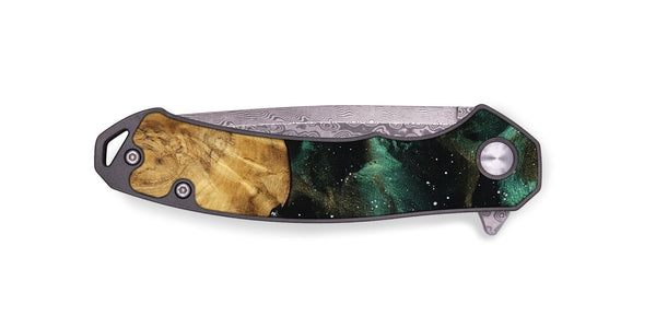EDC Wood Pocket Knife - Delbert (Cosmos, 801127)