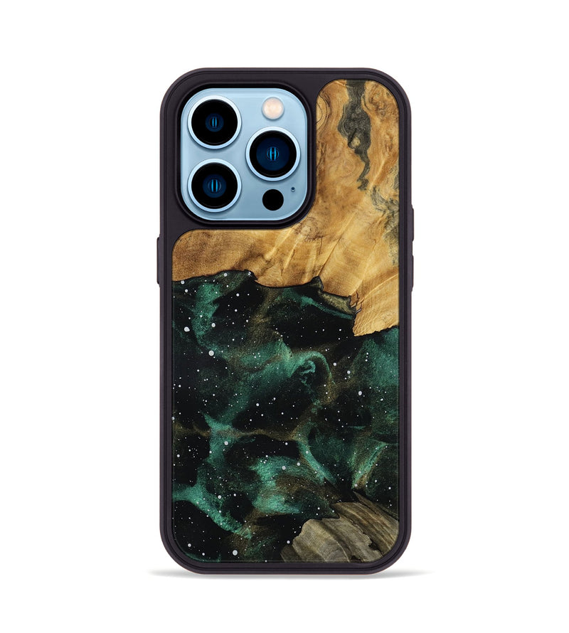 iPhone 14 Pro Wood Phone Case - Delbert (Cosmos, 801127)