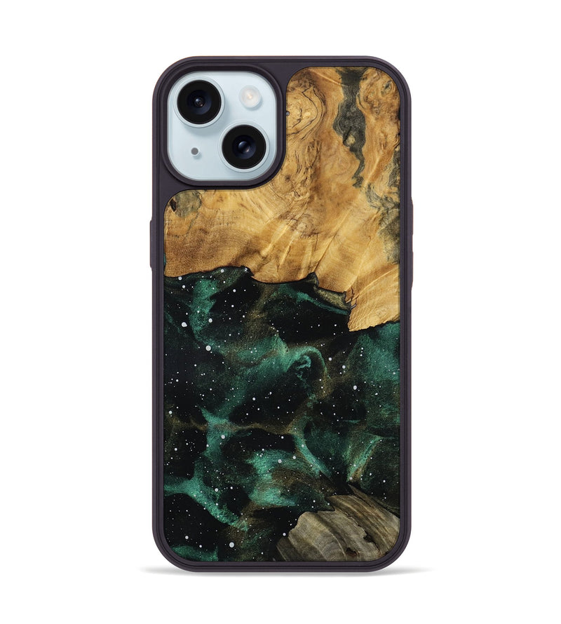 iPhone 15 Wood Phone Case - Delbert (Cosmos, 801127)