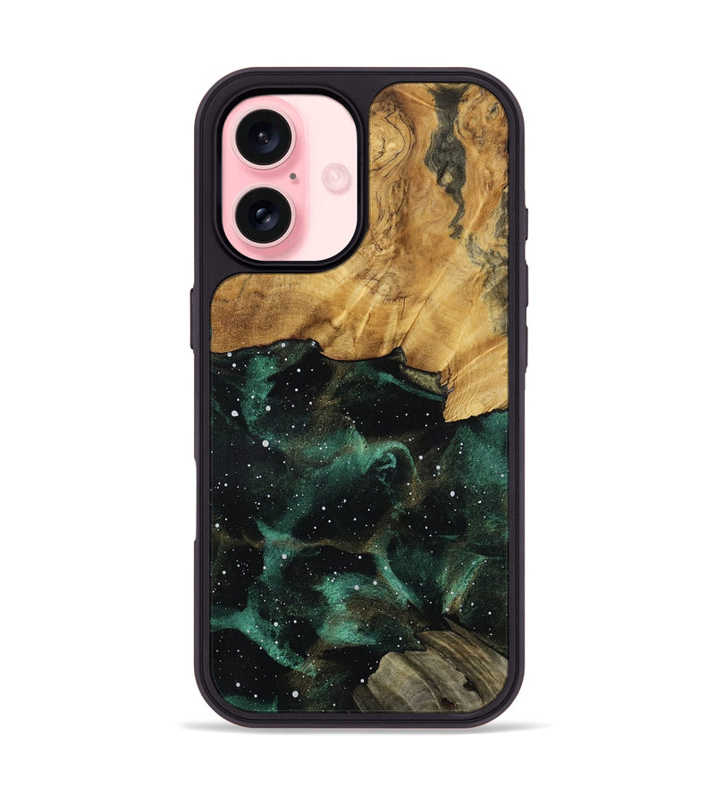iPhone 16 Wood Phone Case - Delbert (Cosmos, 801127)
