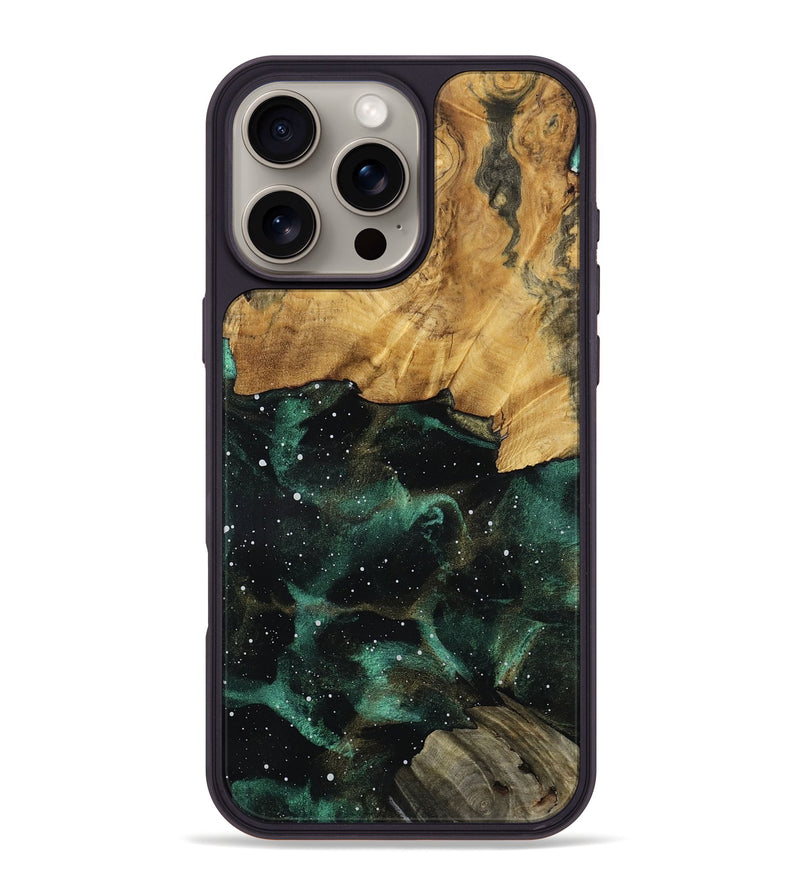 iPhone 16 Pro Max Wood Phone Case - Delbert (Cosmos, 801127)