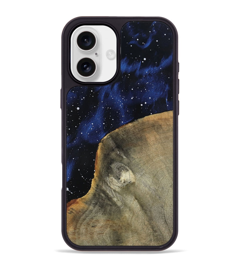 iPhone 16 Plus Wood Phone Case - Skye (Cosmos, 801128)