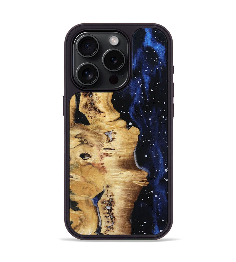 iPhone 15 Pro Wood Phone Case - Kelsie (Cosmos, 801129)