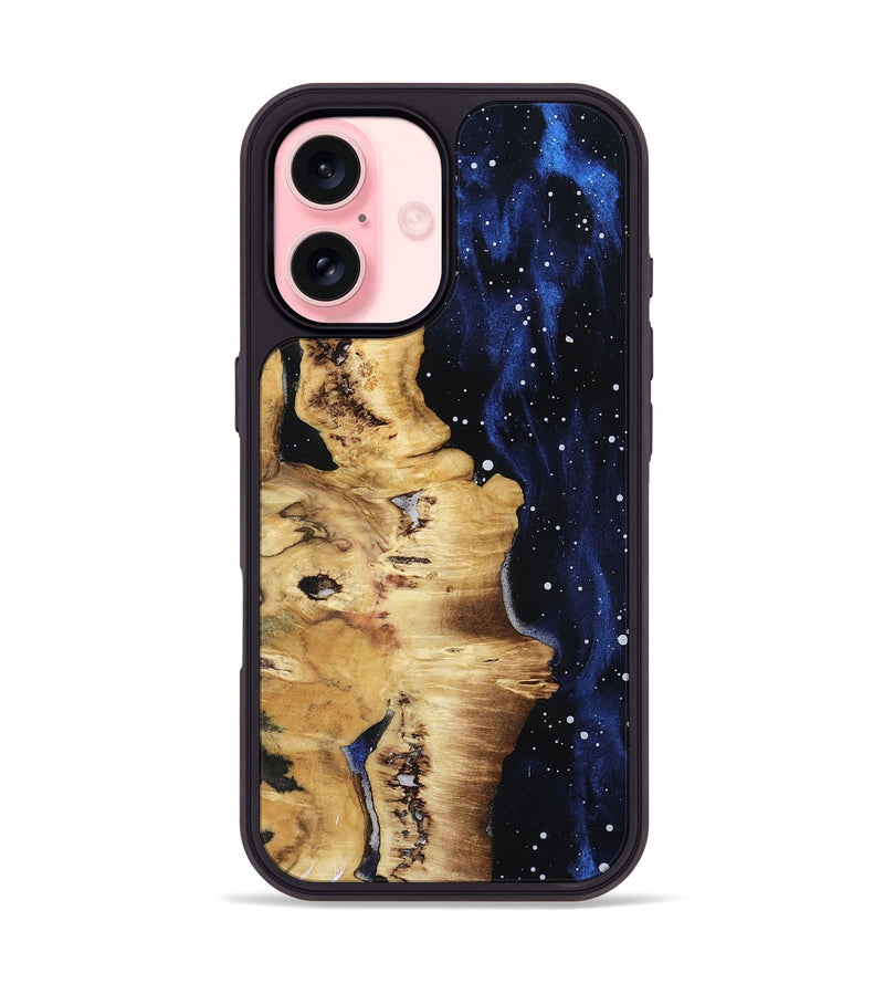 iPhone 16 Wood Phone Case - Kelsie (Cosmos, 801129)