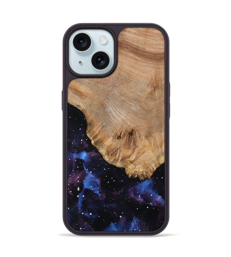 iPhone 15 Wood Phone Case - Rae (Cosmos, 801131)