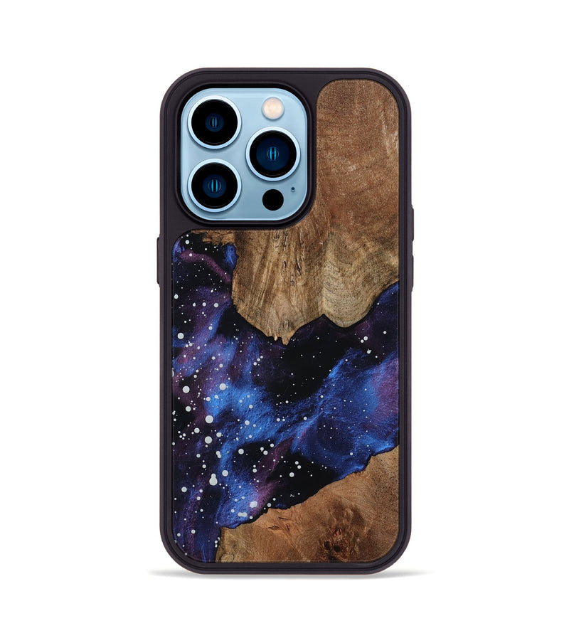 iPhone 14 Pro Wood Phone Case - Kortney (Cosmos, 801134)