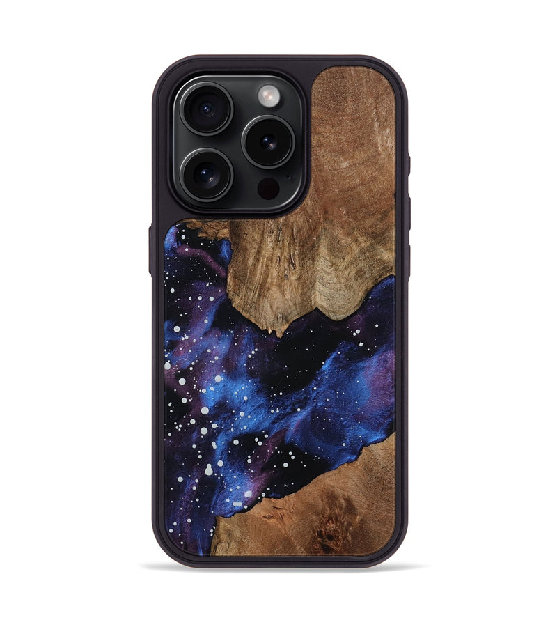 iPhone 15 Pro Wood Phone Case - Kortney (Cosmos, 801134)