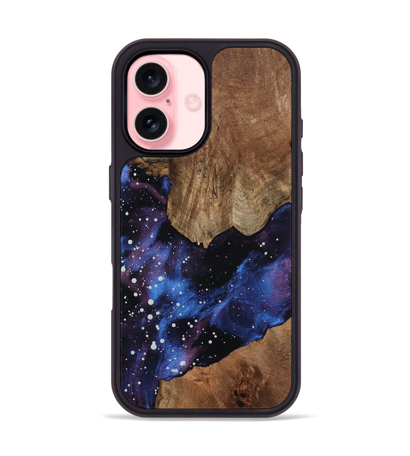 iPhone 16 Wood Phone Case - Kortney (Cosmos, 801134)