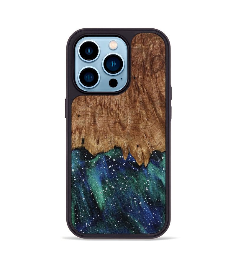 iPhone 14 Pro Wood Phone Case - Riggs (Cosmos, 801136)