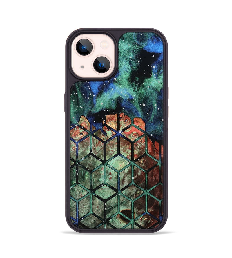 iPhone 14 Wood Phone Case - Dave (Cosmos, 801137)