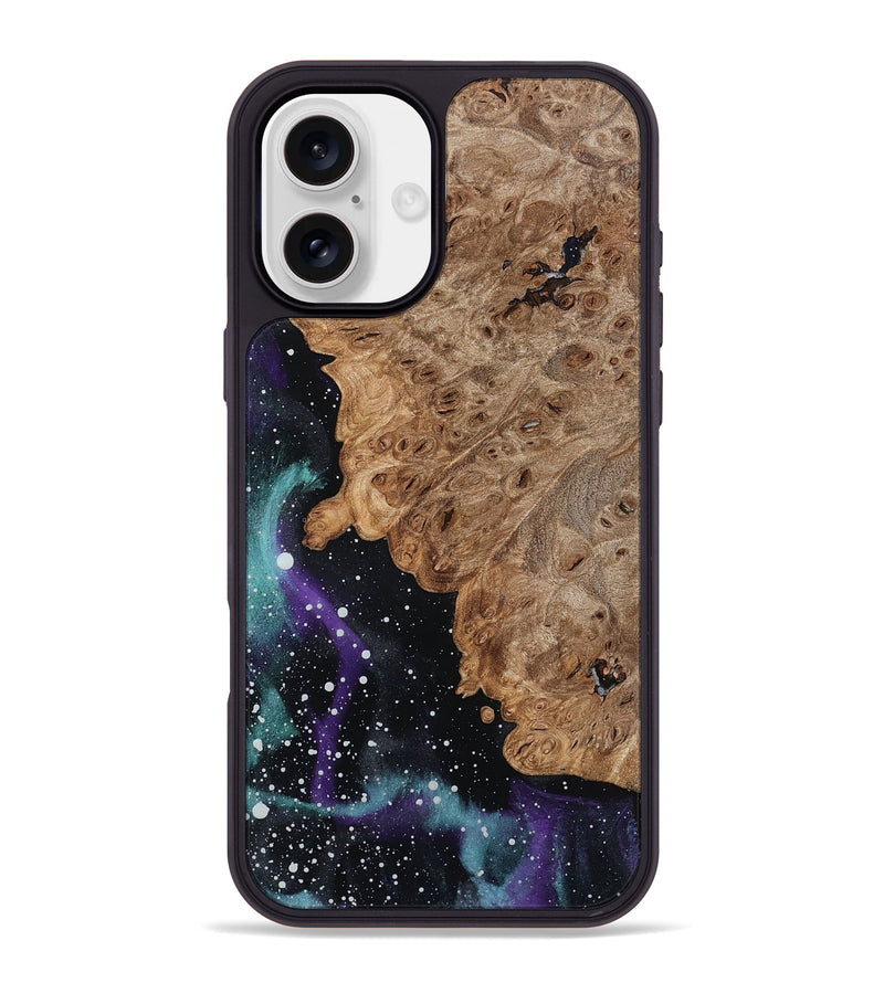 iPhone 16 Plus Wood Phone Case - Alfonso (Cosmos, 801138)