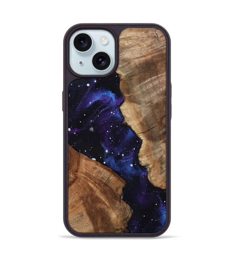 iPhone 15 Wood Phone Case - Kalani (Cosmos, 801142)