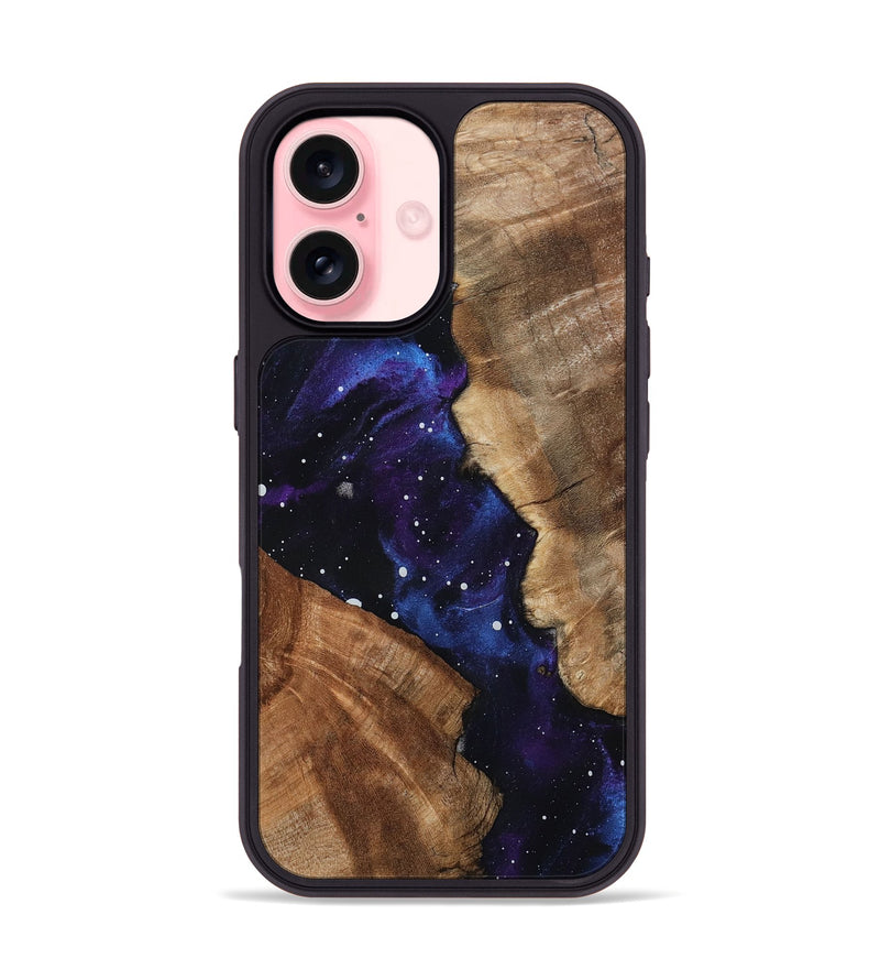iPhone 16 Wood Phone Case - Kalani (Cosmos, 801142)