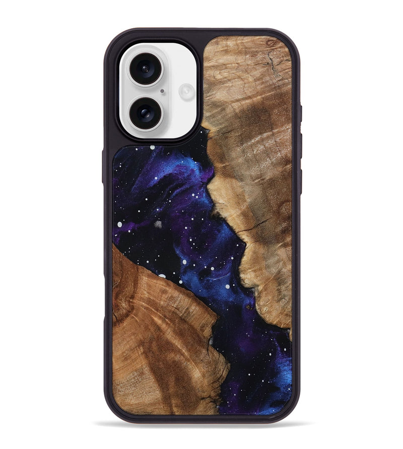 iPhone 16 Plus Wood Phone Case - Kalani (Cosmos, 801142)