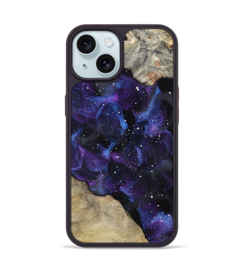 iPhone 15 Wood Phone Case - Lakisha (Cosmos, 801144)