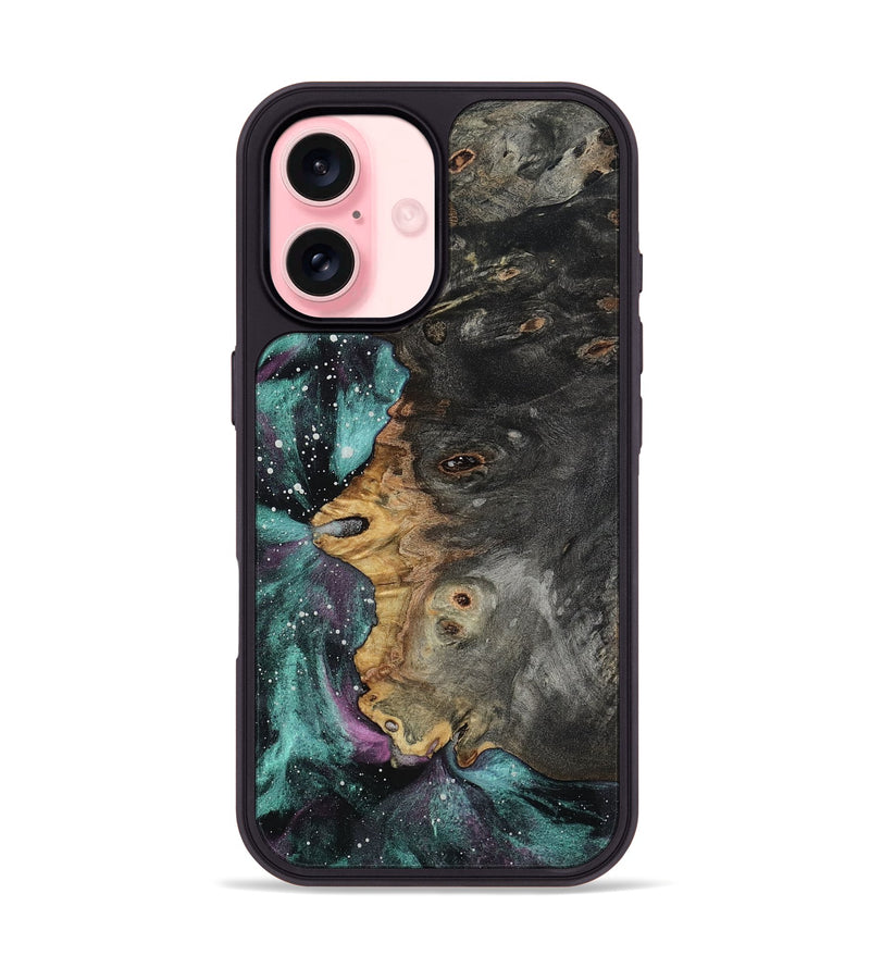 iPhone 16 Wood Phone Case - Lorena (Cosmos, 801145)